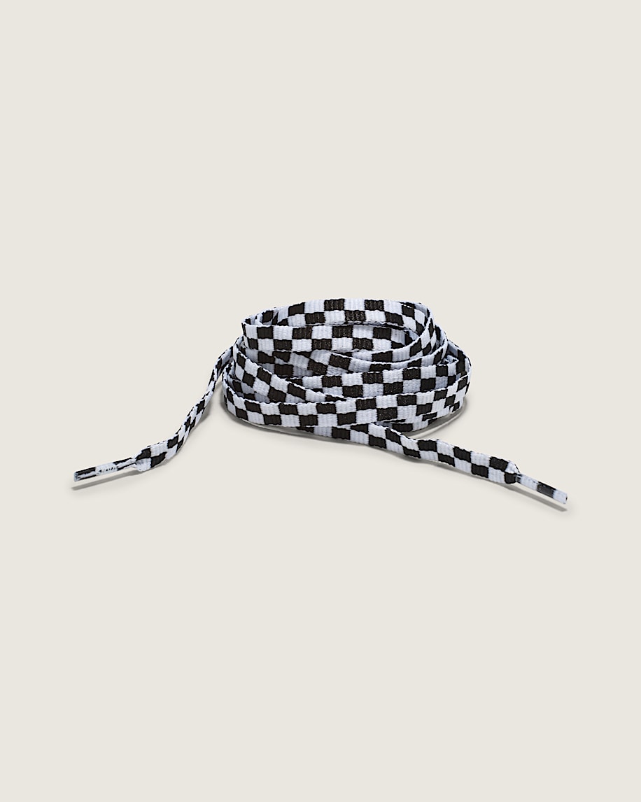 taka hayashi for vault by vans Vans 45'' Checkerboard Laces Checkerboard Black White