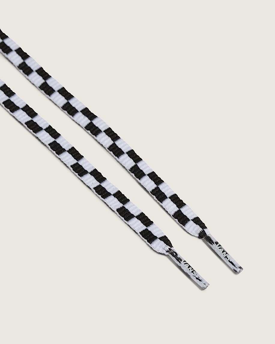Taka Hayashi For Vault By Vans Vans 54'' Checkerboard Laces Checkerboard Black White