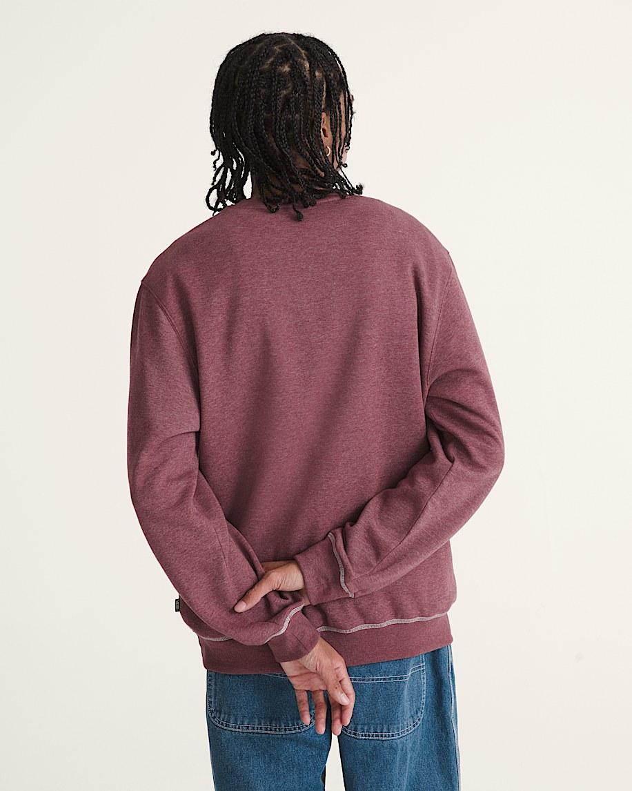 Taka Hayashi For Vault By Vans Vans 66 Crew Sweatshirt Port Royale Red