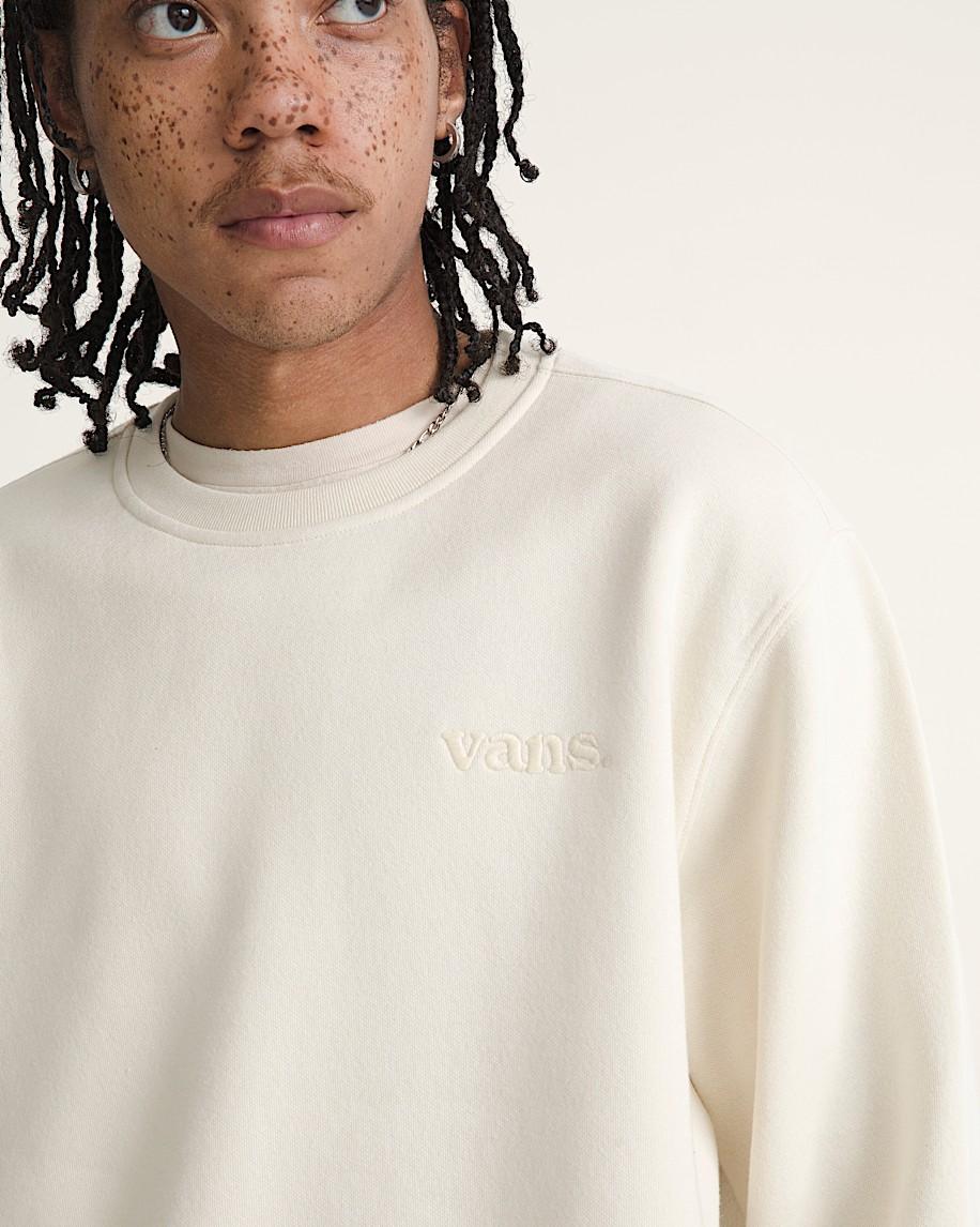 Taka Hayashi For Vault By Vans Vans 66 Crew Sweatshirt Turtledove White