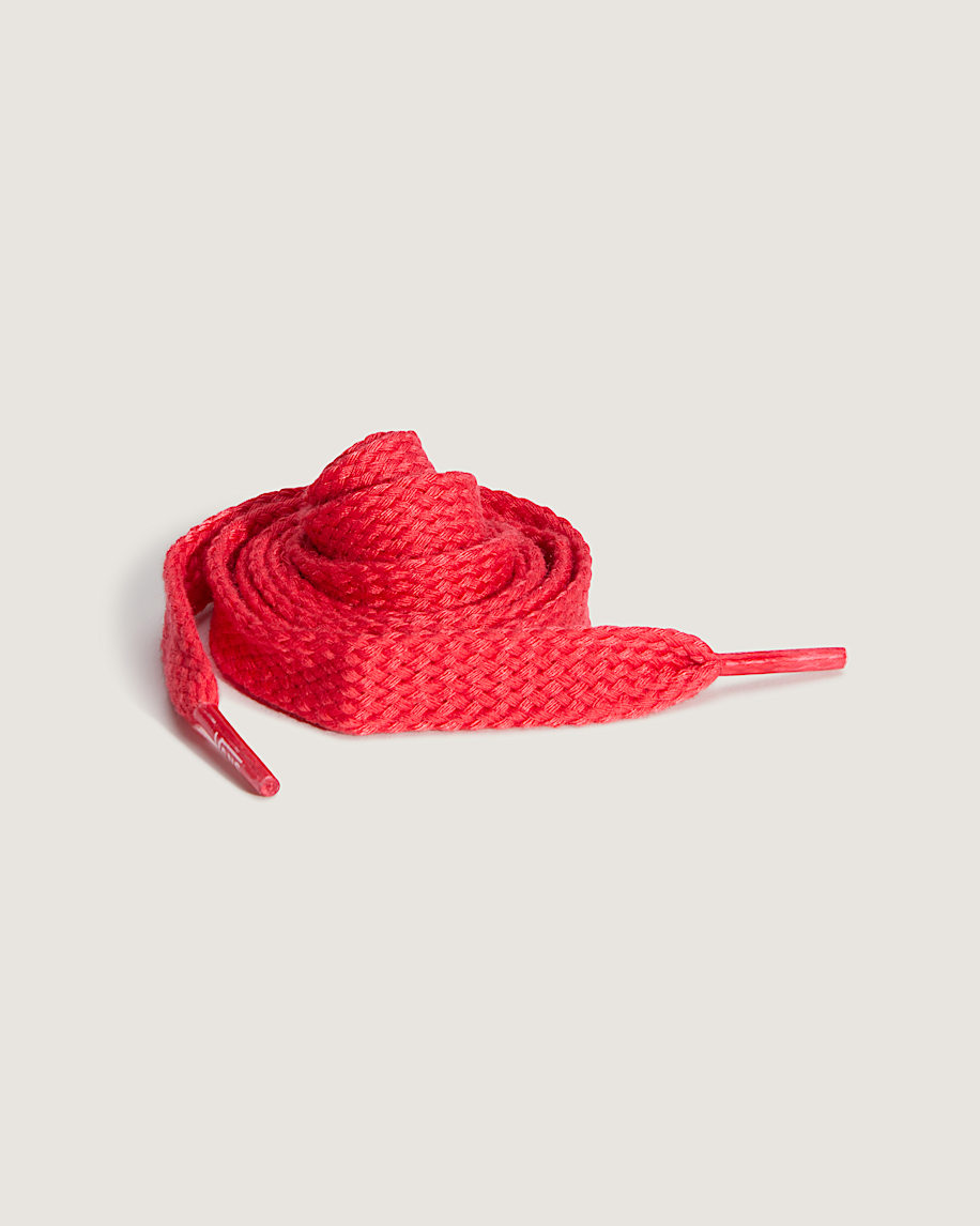 Taka Hayashi For Vault By Vans Vans Fat Shoe Laces Racing Red