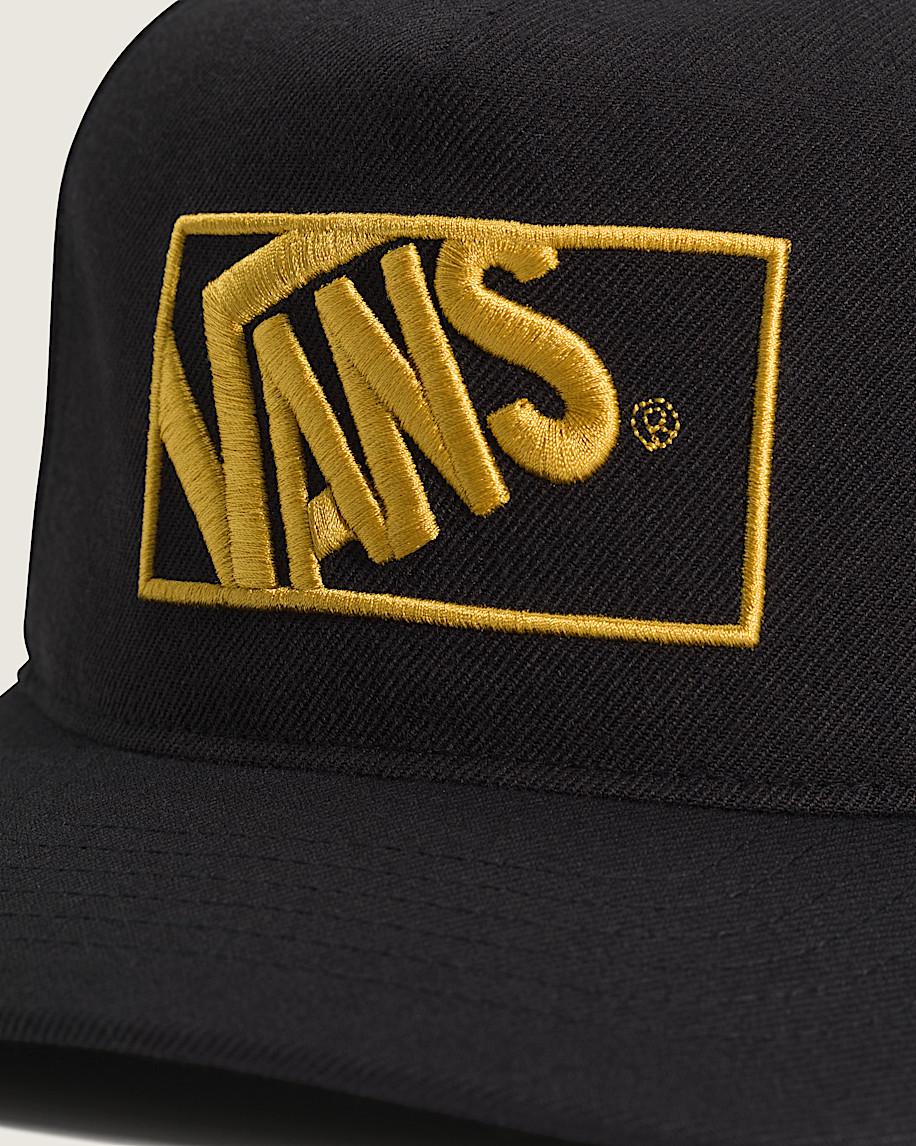 Taka Hayashi For Vault By Vans Vans Formula Snapback Hat Black Burnt Gold Yellow