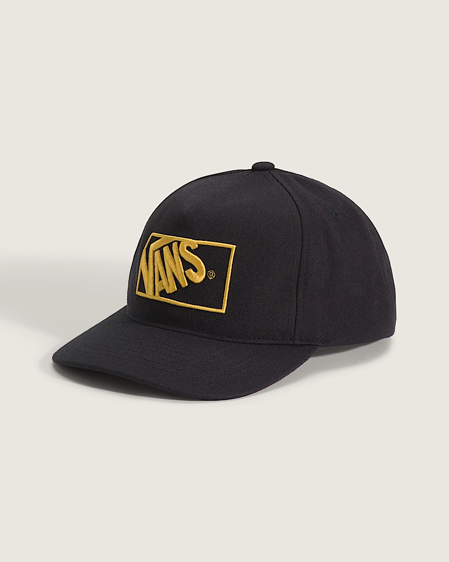 taka hayashi for vault by vans Vans Formula Snapback Hat Black Burnt Gold Yellow
