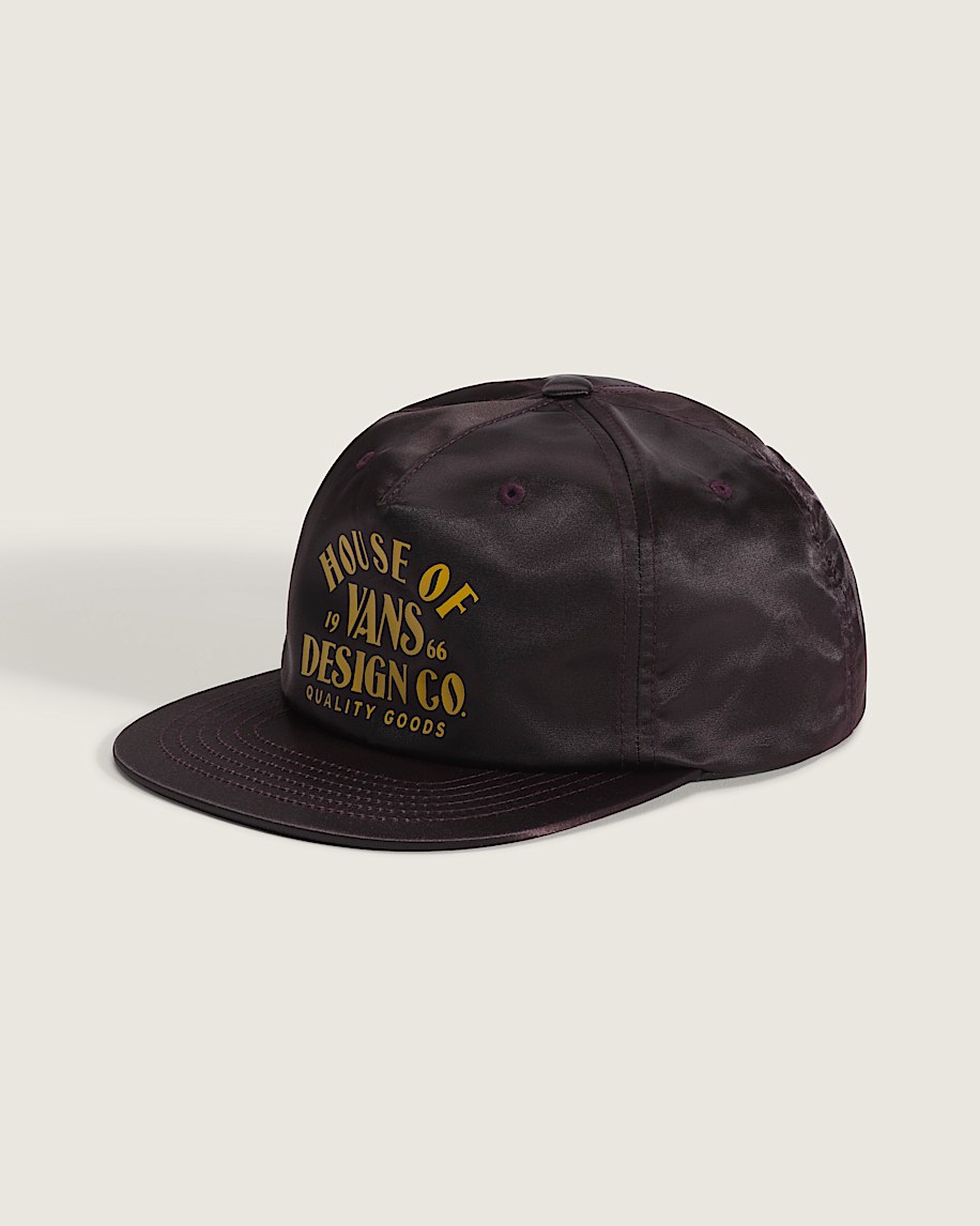 taka hayashi for vault by vans Vans HOV Snapback Hat Dark Port Red