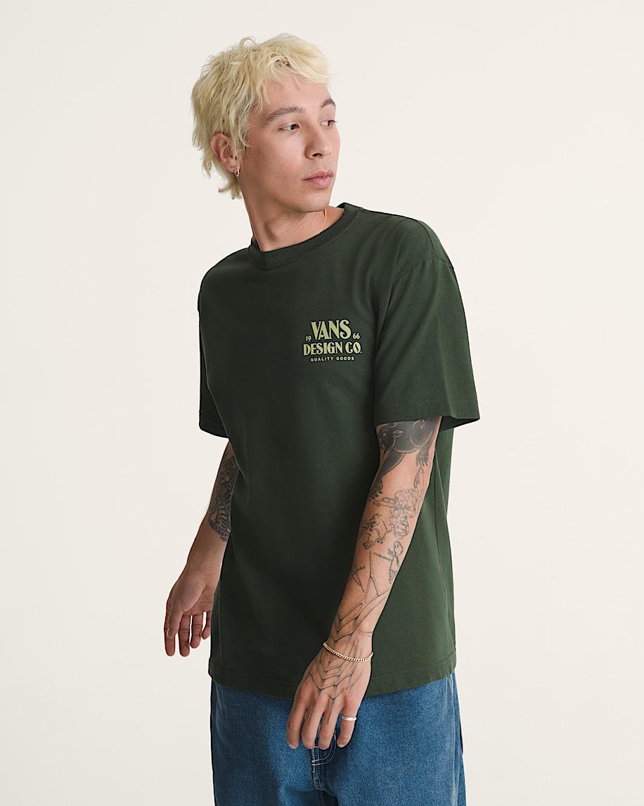 Taka Hayashi For Vault By Vans Vans HOV T-Shirt Dried Kelp Green