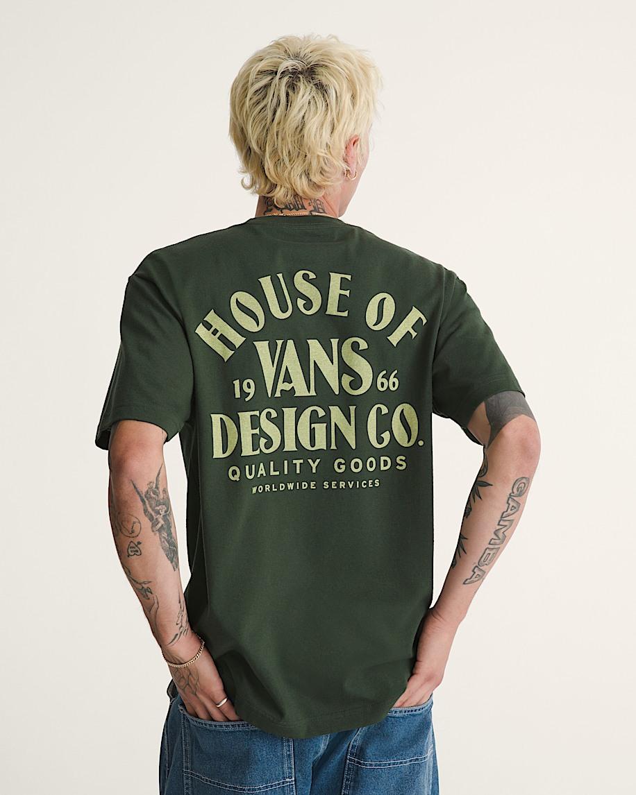 Taka Hayashi For Vault By Vans Vans HOV T-Shirt Dried Kelp Green