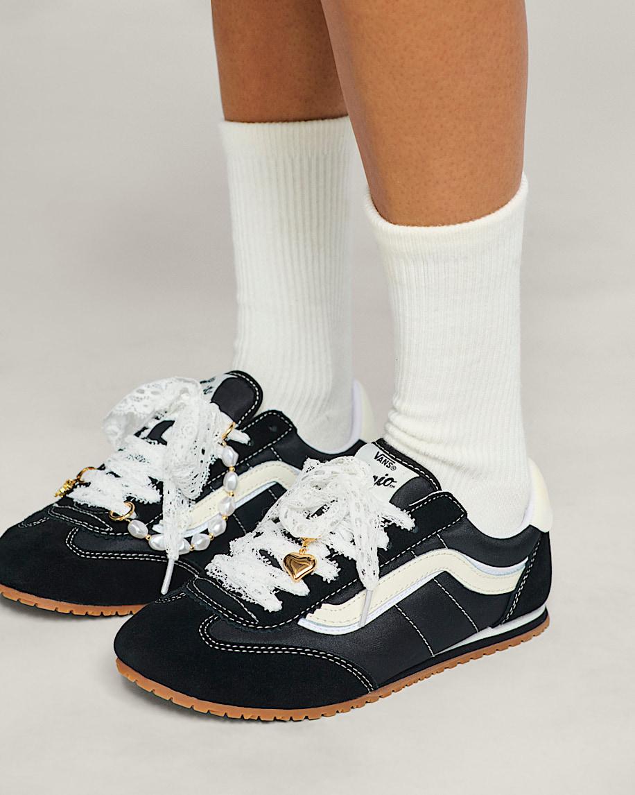 Taka Hayashi For Vault By Vans Vans Pearl And Lace Shoe Charm Set White