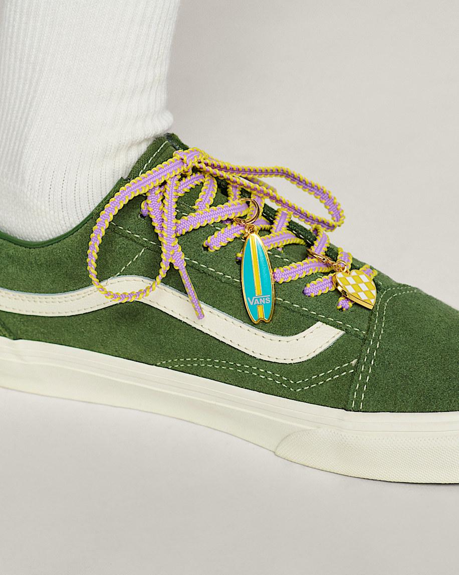 Taka Hayashi For Vault By Vans Vans Retro California Shoe Charm Set Yellow