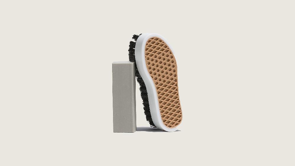 taka hayashi for vault by vans Vans Scuff Eraser & Brush White