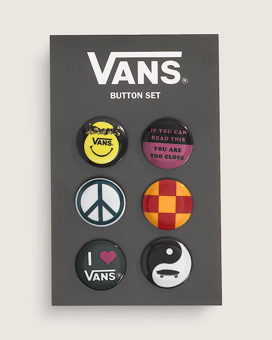 taka hayashi for vault by vans Vans Too Close Club Button Set Multi