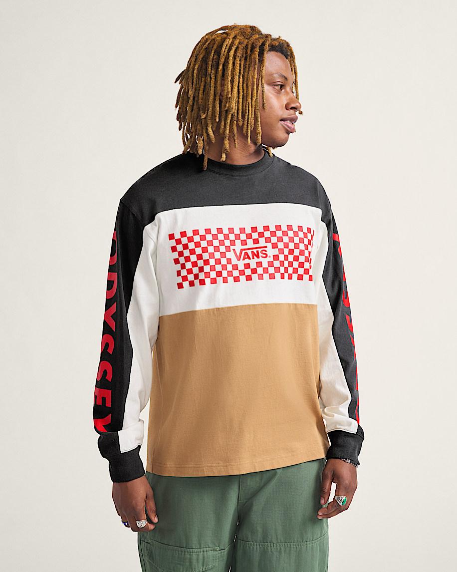Taka Hayashi For Vault By Vans Vans X Odyssey Long Sleeve Jersey Odyssey Black
