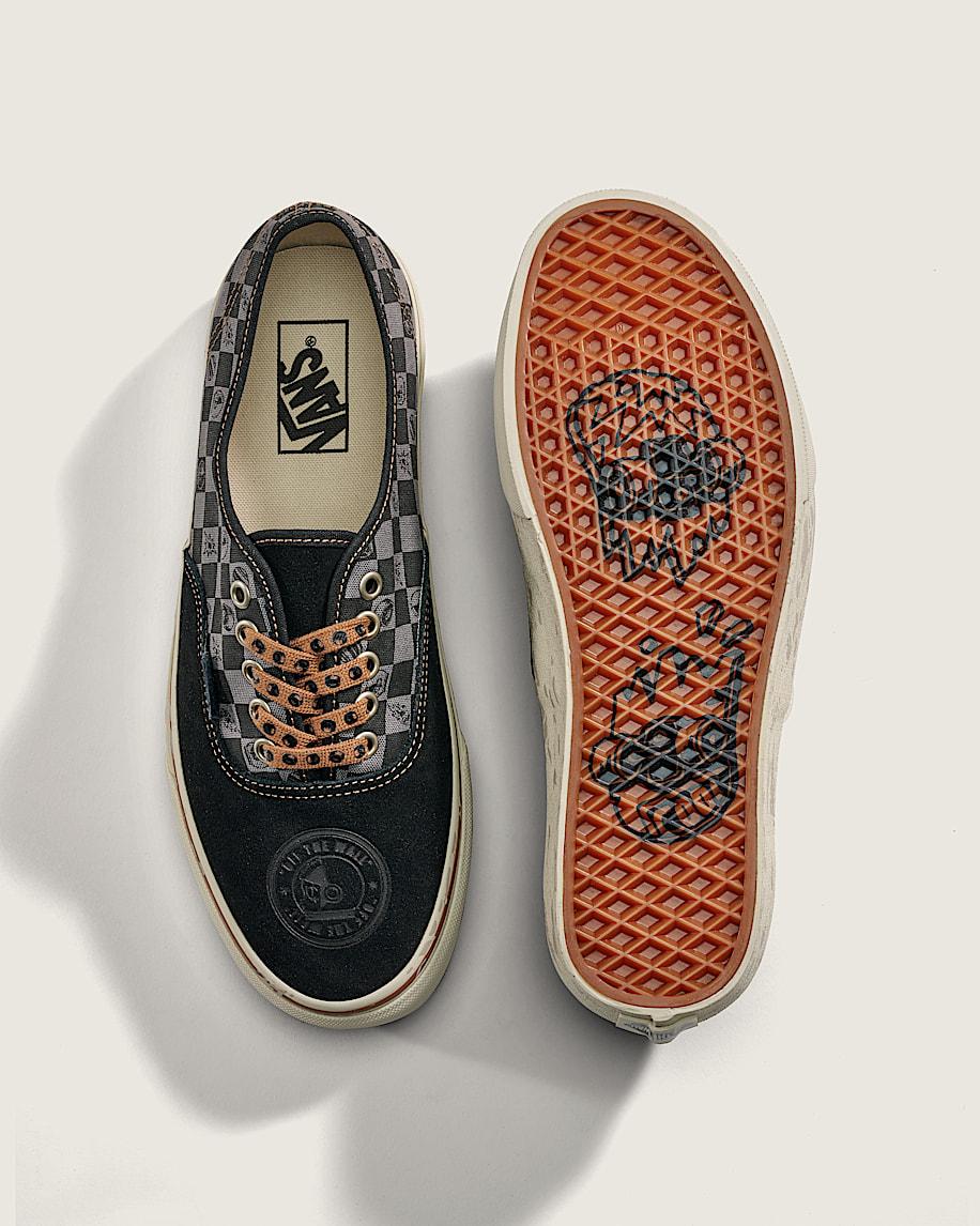 Taka Hayashi For Vault By Vans VANS X SPACE MOLLY Authentic Shoe Space Molly Black Dachshund Brown