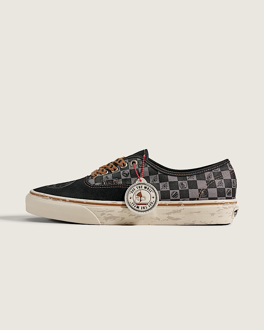 taka hayashi for vault by vans VANS x SPACE MOLLY Authentic Shoe Space Molly Black Dachshund Brown