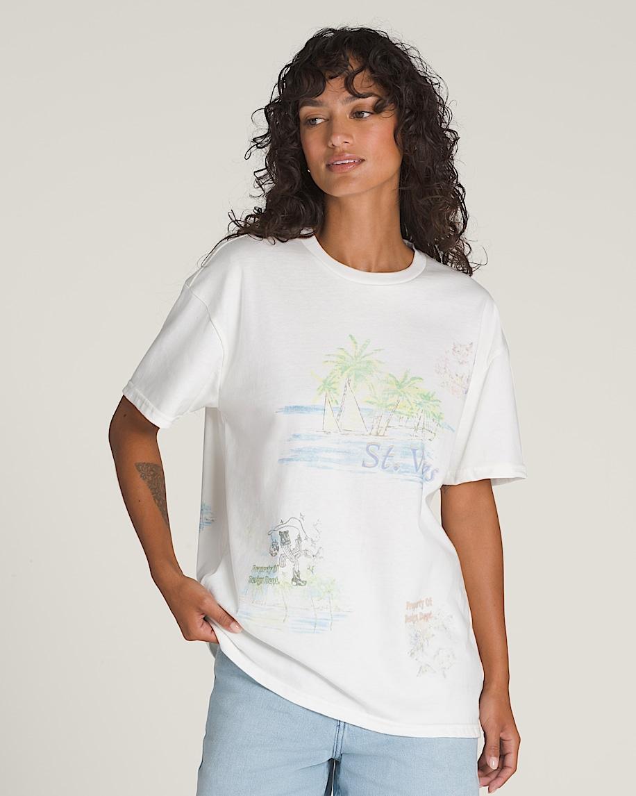 Taka Hayashi For Vault By Vans Vintage St. Vans T-Shirt White