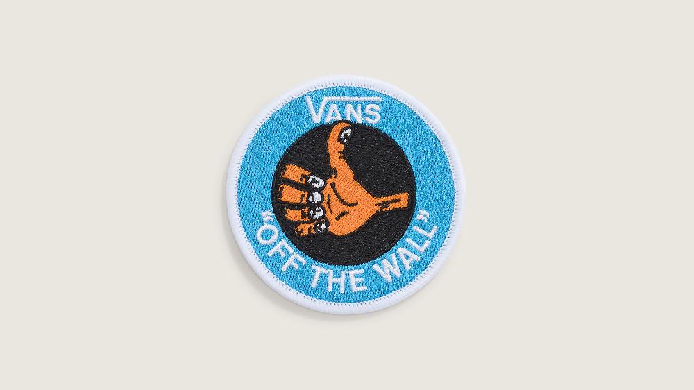 taka hayashi for vault by vans Waffle Shop Grime Time Thumbs Up Patch Blue