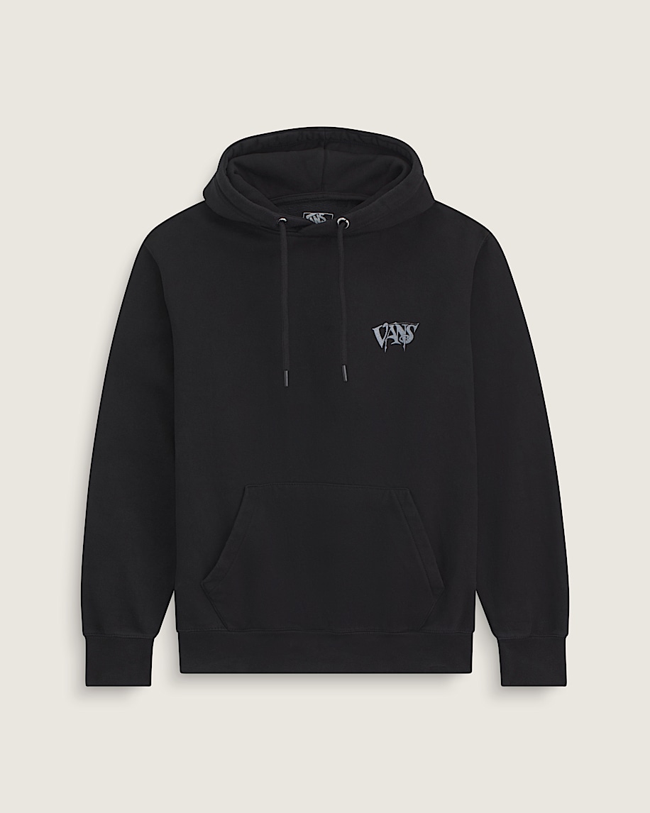 Taka Hayashi For Vault By Vans Waffle Shop Optic Eye Pullover Hoodie Black