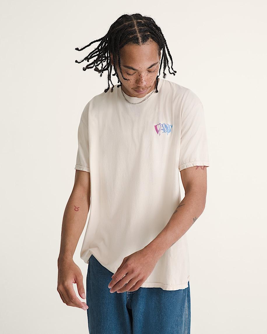 Taka Hayashi For Vault By Vans Waffle Shop Optic Eye T-Shirt Marshmallow White