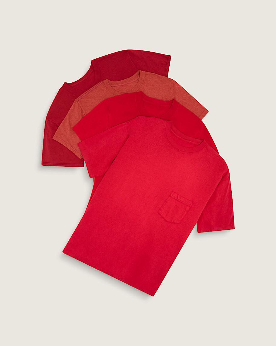 Taka Hayashi For Vault By Vans Waffle Shop Optic Eye T-Shirt Red