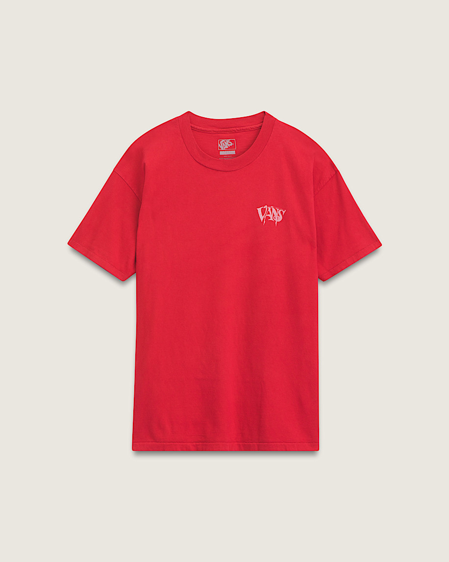 taka hayashi for vault by vans Waffle Shop Optic Eye T-Shirt Red