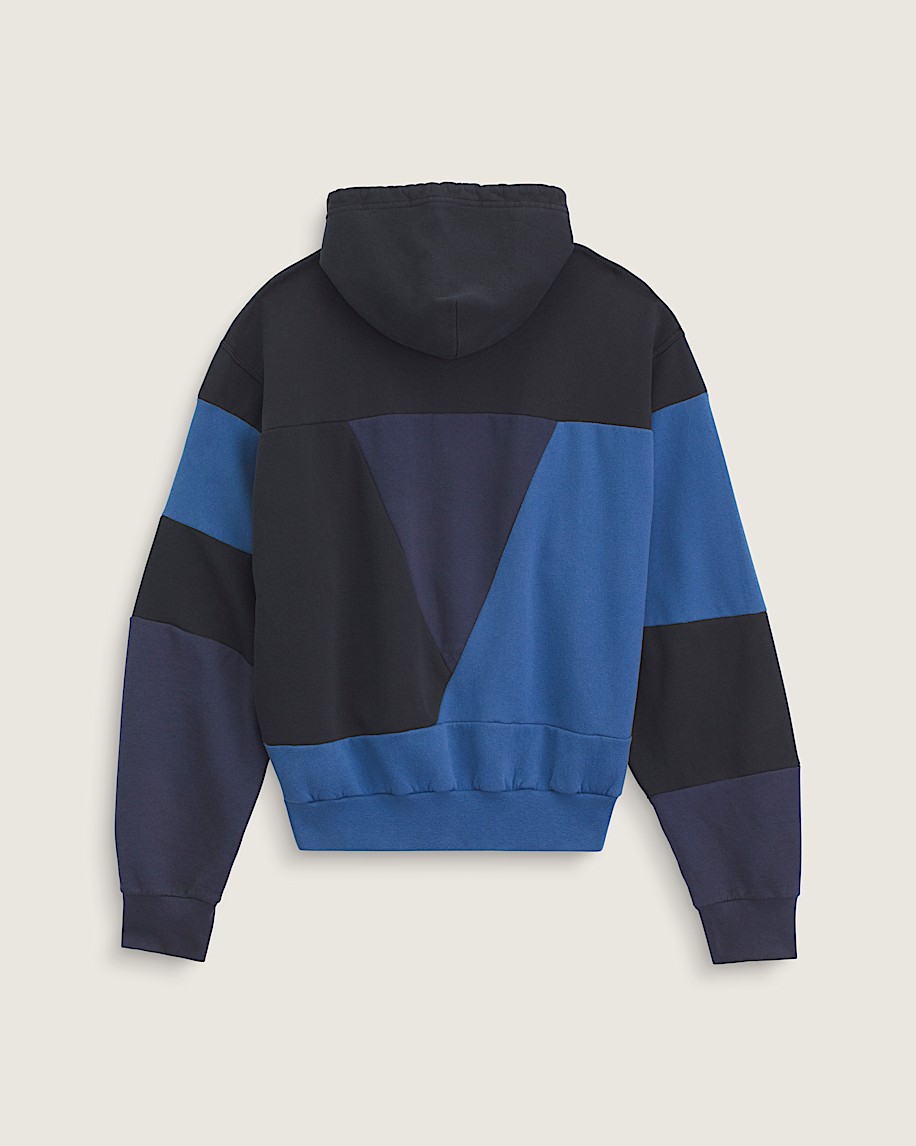 Taka Hayashi For Vault By Vans Waffle Shop Reimagined Pieced Hoodie Blue