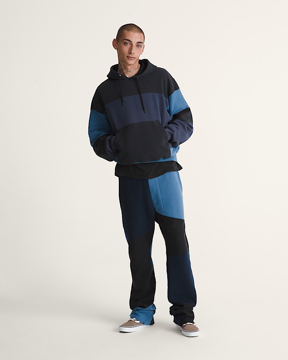 Taka Hayashi For Vault By Vans Waffle Shop Reimagined Pieced Sweatpants Blue