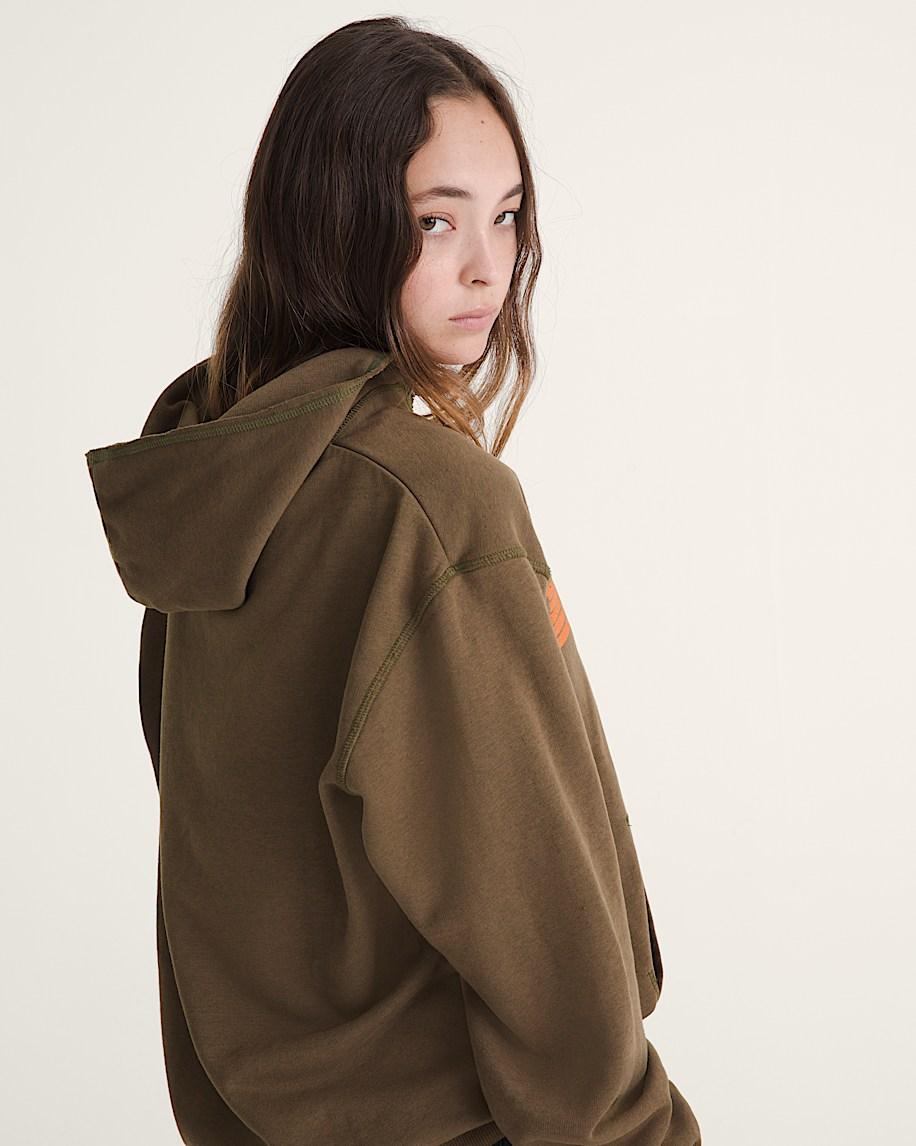 Taka Hayashi For Vault By Vans Waffle Shop Serio Vans Style Pullover Hoodie Brown