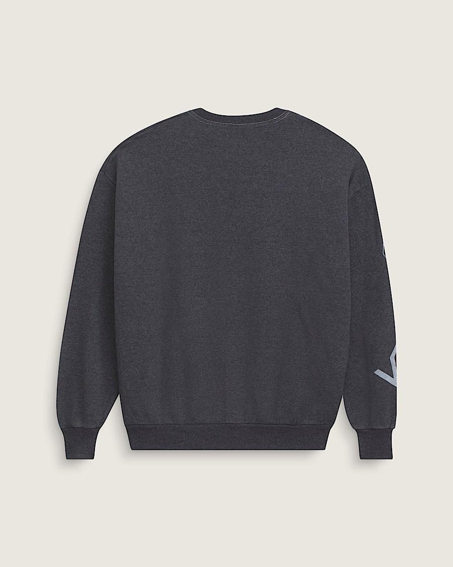 Taka Hayashi For Vault By Vans Waffle Shop Skate Crest Crewneck Sweatshirt Charcoal Grey