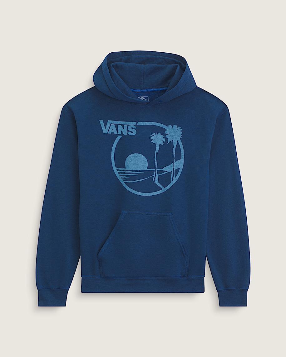 taka hayashi for vault by vans Waffle Shop Sun Vans Style Pullover Hoodie Navy Blue