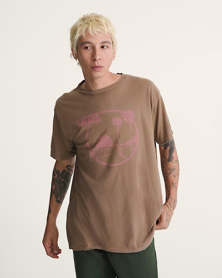 Taka Hayashi For Vault By Vans Waffle Shop Sun Vans Style T-Shirt Brown
