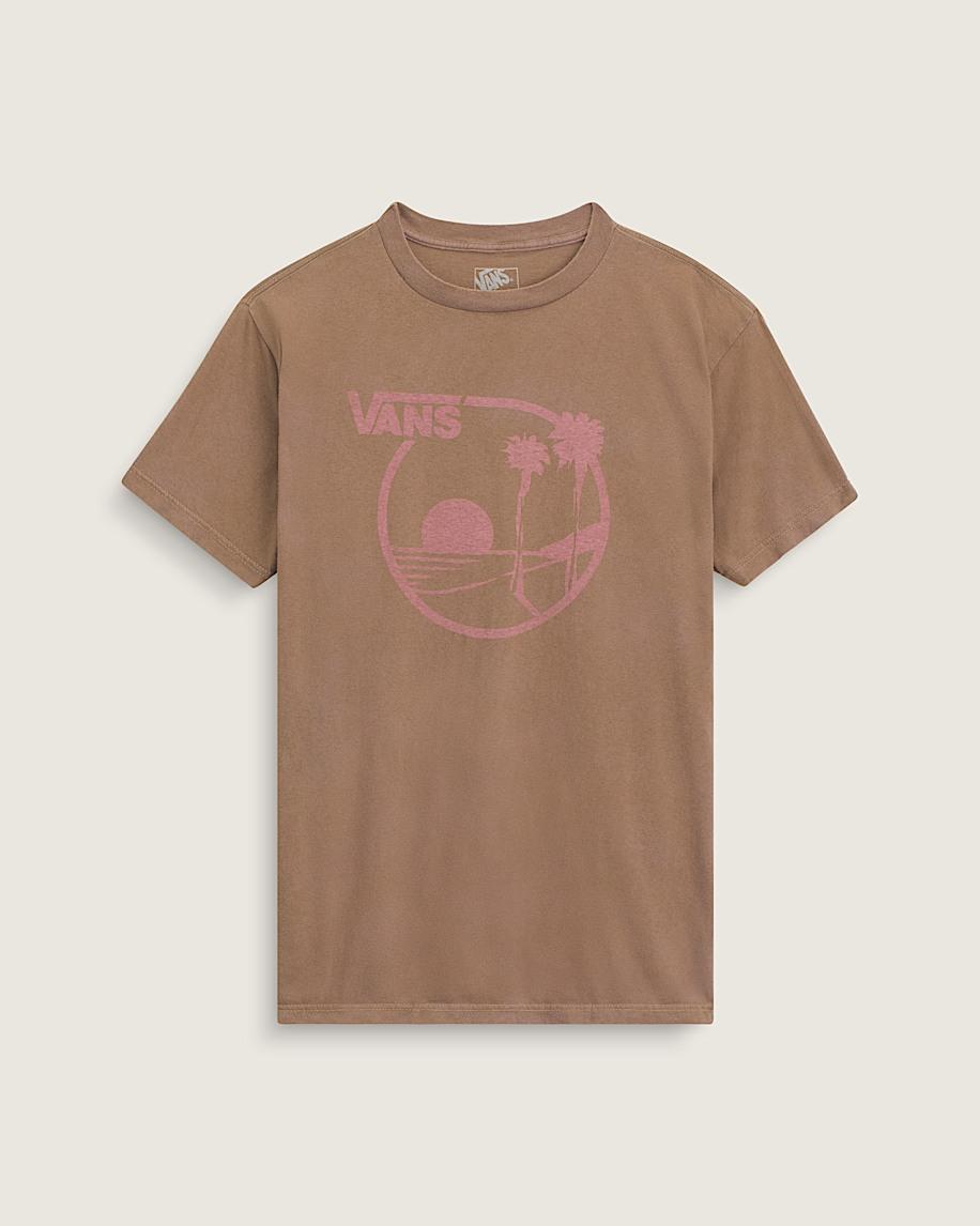 taka hayashi for vault by vans Waffle Shop Sun Vans Style T-Shirt Brown