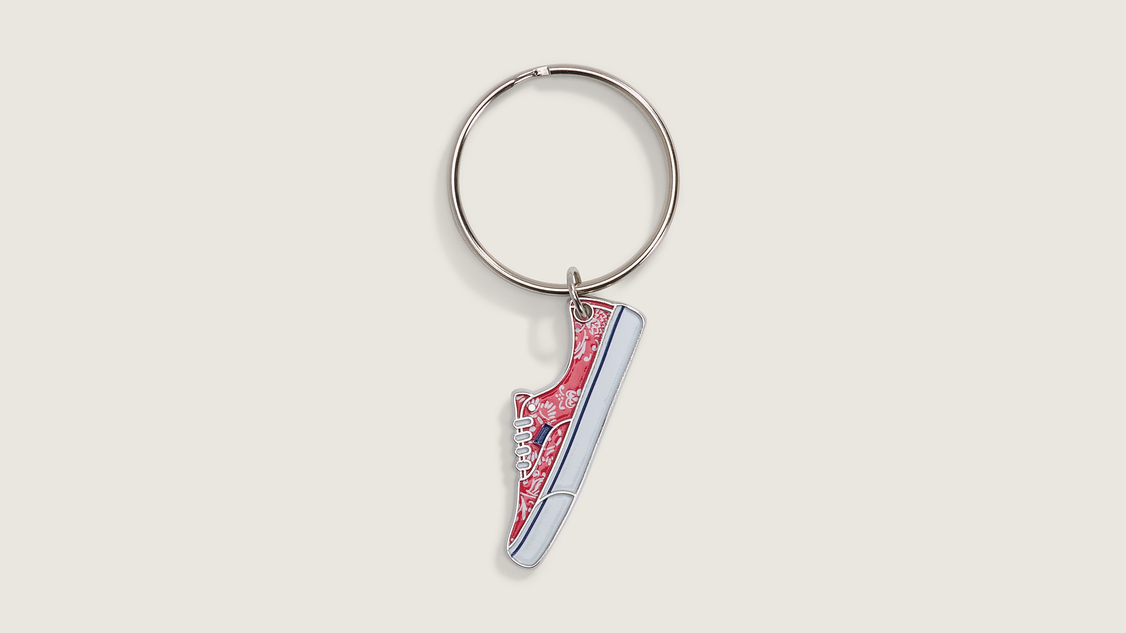 taka hayashi for vault by vans Waffle Shop Tropical Authentic Keychain Red