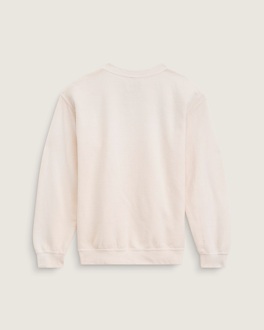 Taka Hayashi For Vault By Vans Waffle Shop Wave Blend Crewneck Sweatshirt Marshmallow White