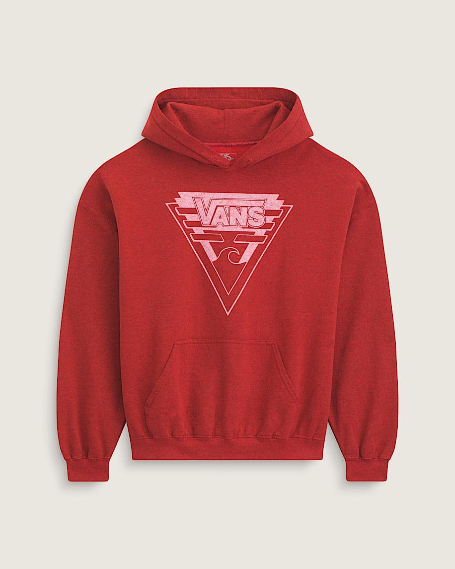 taka hayashi for vault by vans Waffle Shop Wave Blend Pullover Hoodie Red