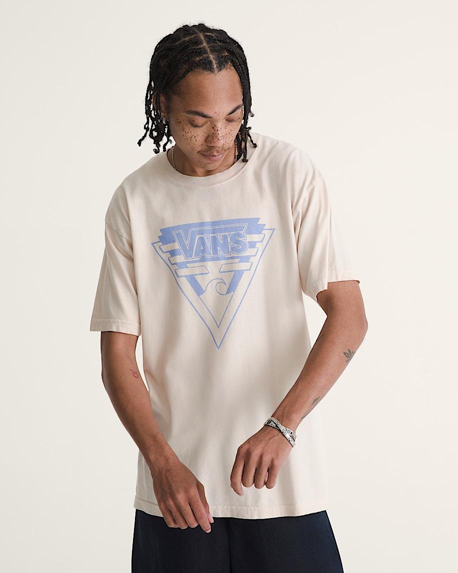 Taka Hayashi For Vault By Vans Waffle Shop Wave Blend T-Shirt Marshmallow White