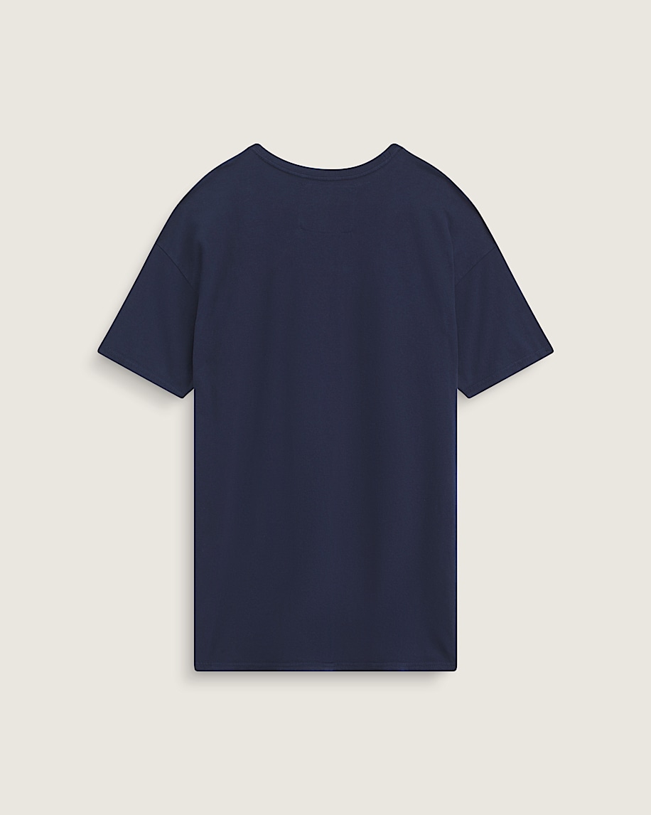 Taka Hayashi For Vault By Vans Waffle Shop Wave Blend T-Shirt Navy Blue