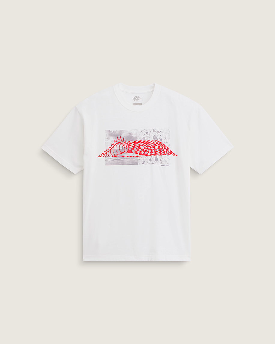 taka hayashi for vault by vans Wave Check T-Shirt White