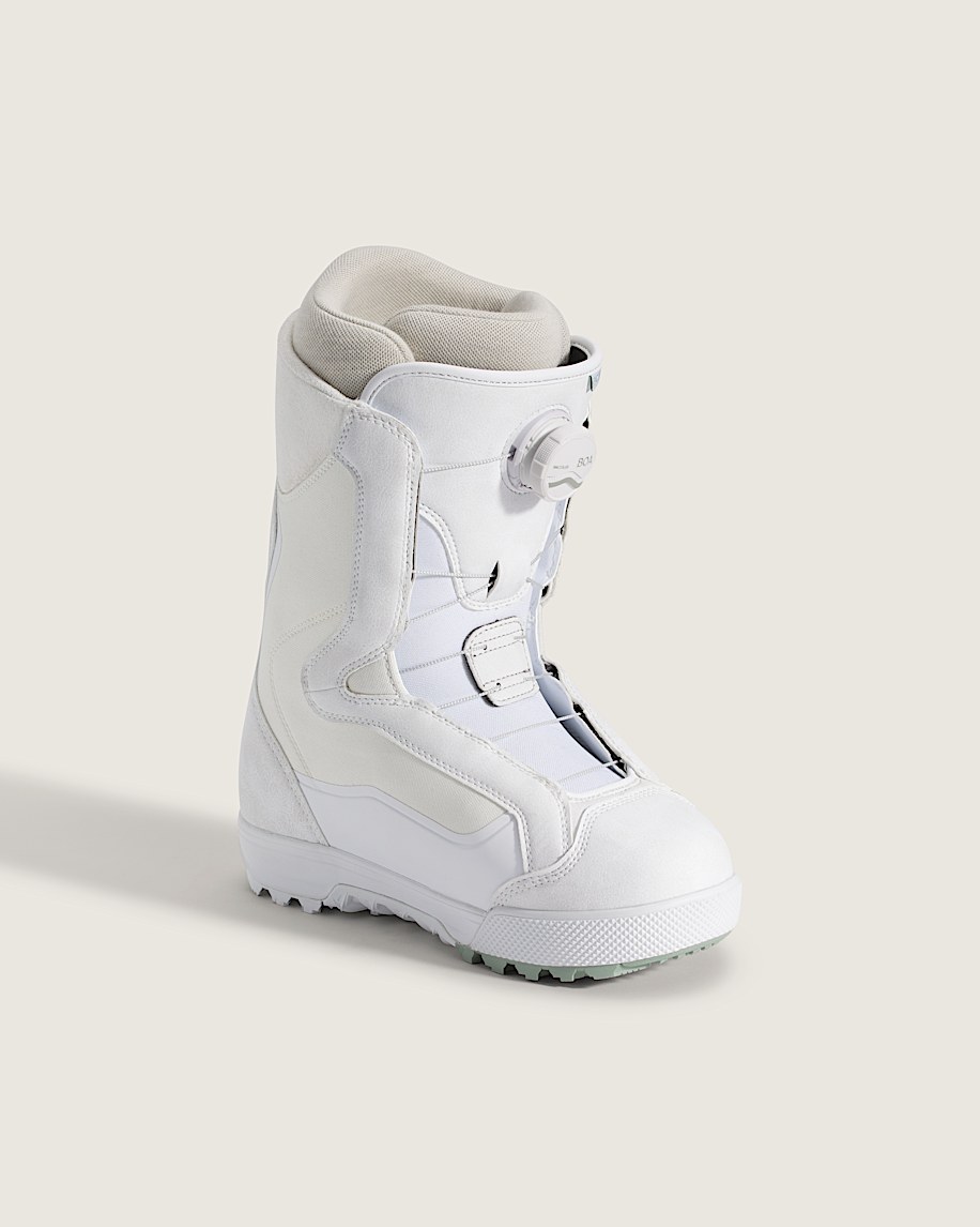 Taka Hayashi For Vault By Vans Women's Encore Pro Snowboard Boot White Olive Grey