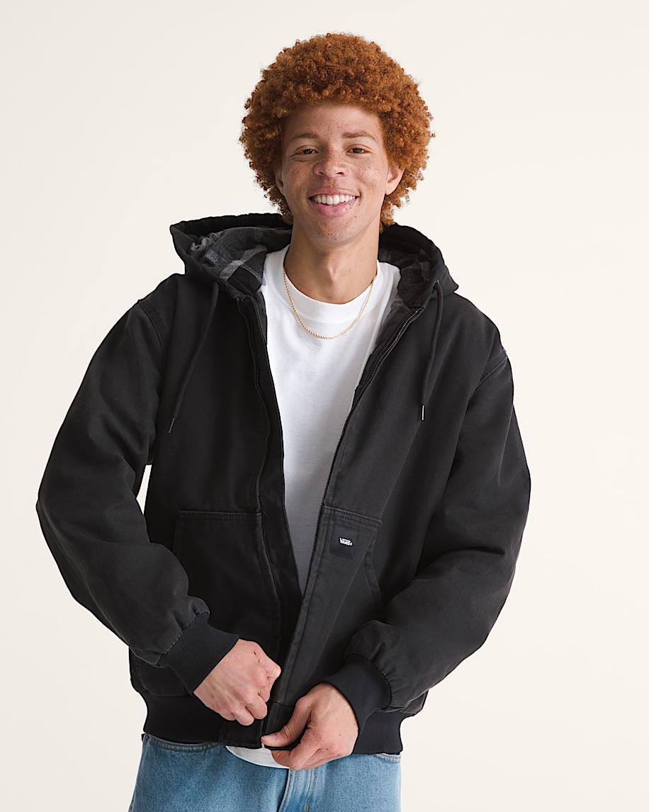 Taka Hayashi For Vault By Vans Workwear Canvas Full Zip Jacket Black