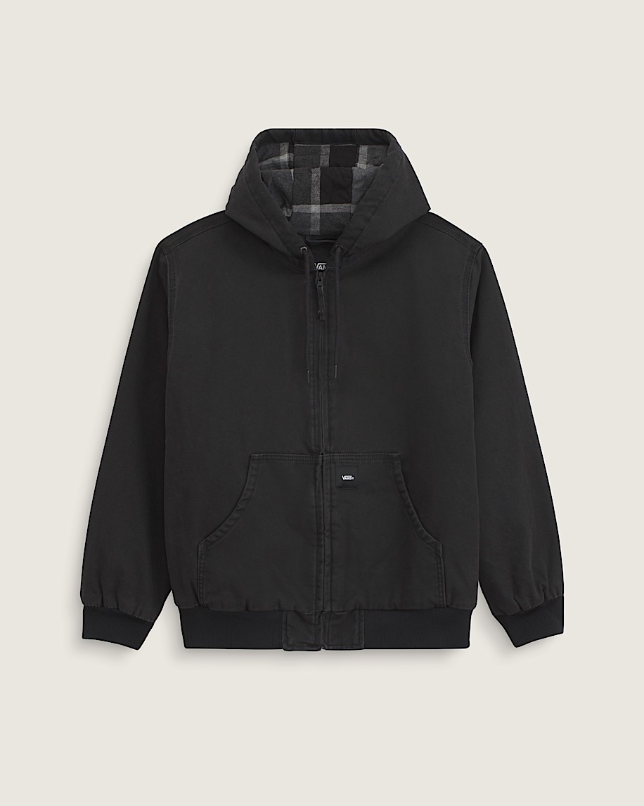 taka hayashi for vault by vans Workwear Canvas Full Zip Jacket Black