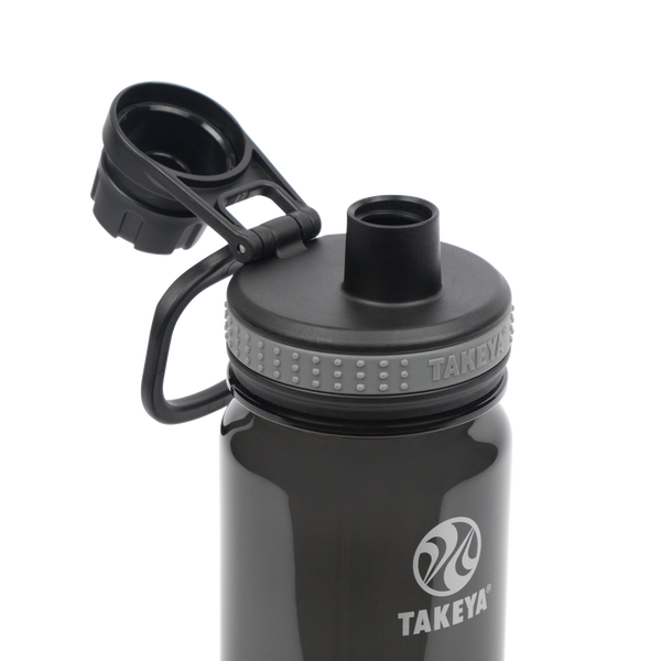 Takeya 18oz Tritan Water Bottle Bundle With Spout Lid (2 Pack)