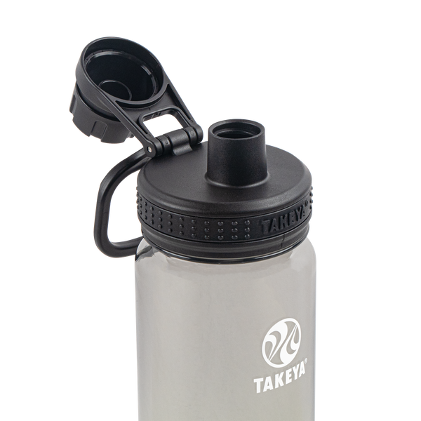 Takeya 24oz Tritan Water Bottle Bundle With Spout Lid (2 Pack)