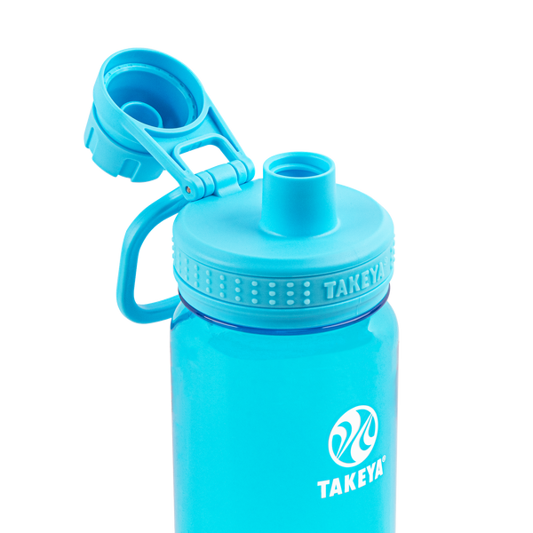 Takeya 24oz Tritan Water Bottle Bundle With Spout Lid (2 Pack)