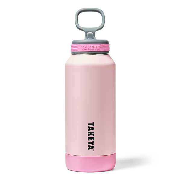 takeya Sport Soft Touch Water Bottle With Straw Lid