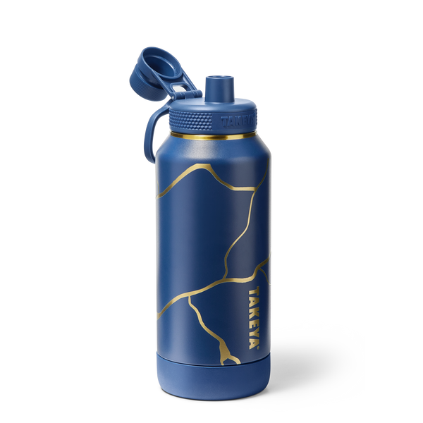 takeya 32oz Kintsugi Water Bottle with Spout Lid
