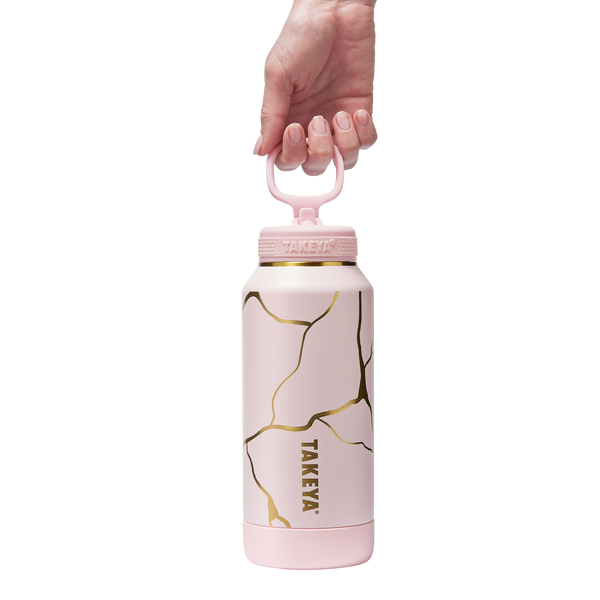 Takeya 32oz Kintsugi Water Bottle With Straw Lid