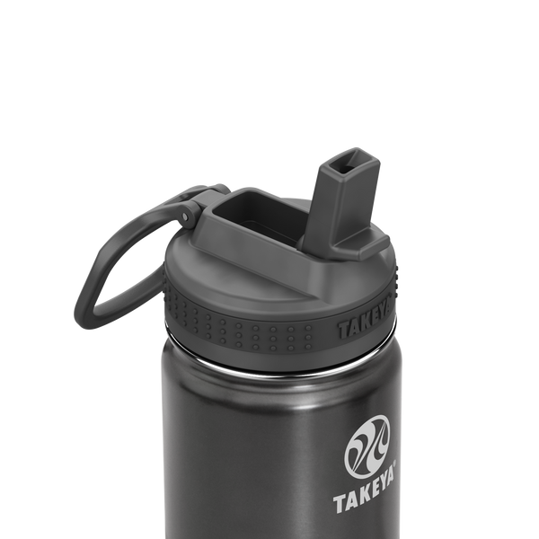 Takeya Actives Kids Water Bottle With Straw Lid