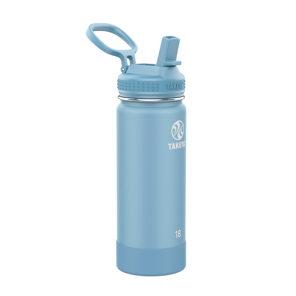 Takeya Actives Water Bottle With Straw Lid