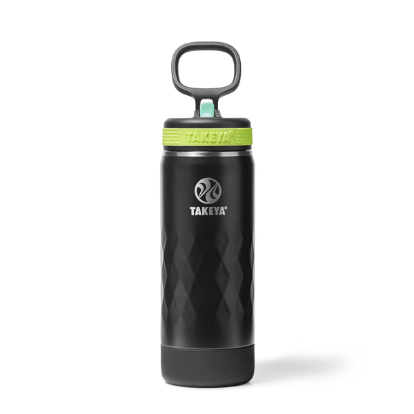 Takeya Kids Sport Water Bottle With Straw Lid