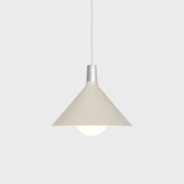 tala Bower Pendant Light Medium in Oyster White + Sphere IV