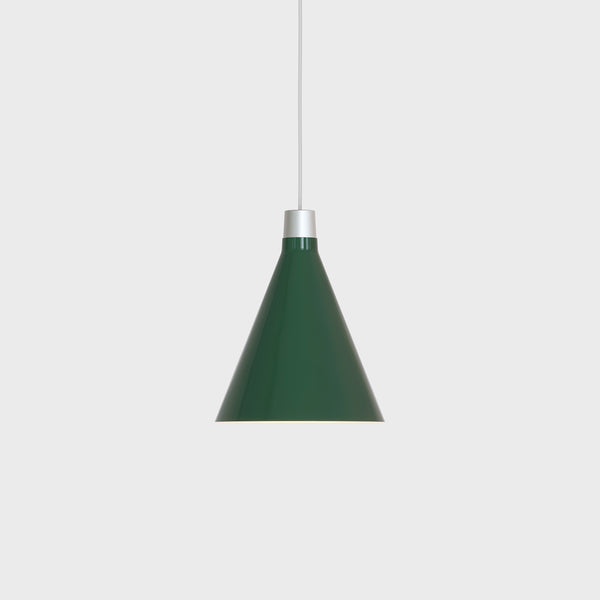 tala Bower Pendant Light Small in Dark Green + Sphere III